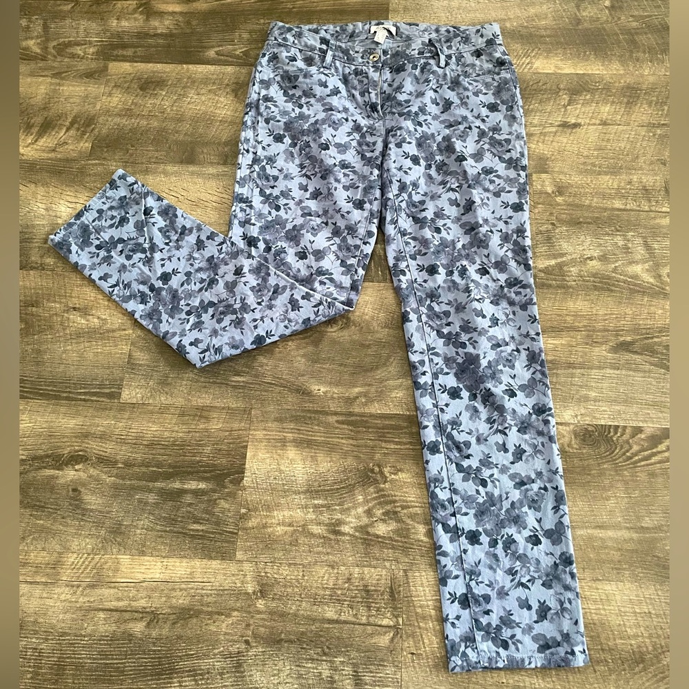 Moschino floral pants 🫐